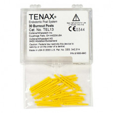 Tenax (13), Kiégo csap, sárga, Műanyag, 1,3 mm, 30 darab