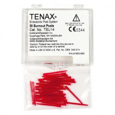 Tenax (14), Kiégo csap, piros, Műanyag, 1,4 mm, 30 darab