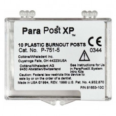 ParaPost (XP Lab) (5), Kiégo csap, piros, Műanyag, 1,25 mm, 10 darab