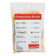 Prophylaxe Bürste, 100 darab, gelb, ISO 060, RA