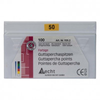 Guttaperchaspitzen farbig, 10 darab, ISO 050