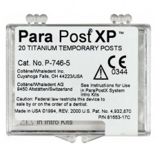 ParaPost (XP Lab) (5), Ideiglenes csap, piros, Titán, 1,25 mm, 20 darab