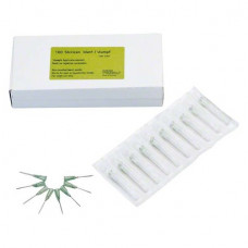 Sterican (Dental) (G21 ¦ 0,80 x 22 mm), Injekciós-tu, Egyszerhasználatos termék, zöld, G21 = 0,8 mm, 100 darab