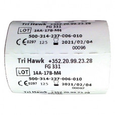 Tri Hawk HM fúrók - Roll 100 darab FG, 2 mm, ISO 010