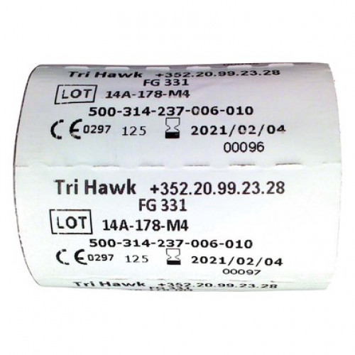 Tri Hawk HM fúrók - Roll 100 darab FG, 2 mm, ISO 010