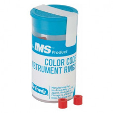 IMS Farbkodierungsringe mini Packung IMS-1286 100 Kodierungsringe, piros
