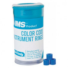 IMS Farbkodierungsringe mini Packung IMS-1288 100 Kodierungsringe, kék