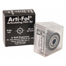 Arti-Fol® 8 µ Spender 20 m Rolle einseitig, 22 mm breit, fekete