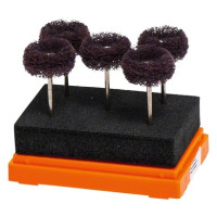 Polierbürste 253F, polírozó, lila, finom, ISO 250, HP, 5 darab