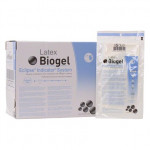Biogel Eclipse (Indicator) (6,5), Sebészeti kesztyűk (Latex), sterilen csomagolva, Egyszerhasználatos termék, Latex, 6,5, 2x25 darab