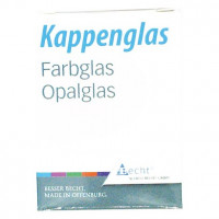 Kappengläser aus Opalglas, 1 darab, mit rotem Ring