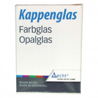 Kappengläser aus Opalglas, 1 darab, mit blauem Ring