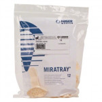 Miratray - PM, Részleges-lenyomatkanál, elefántcsontszínu, Műanyag, M (közepes), 12 darab