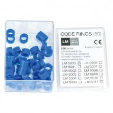 Codierringe Packung 50 Ringe kék