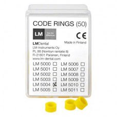 Codierringe Packung 50 Ringe gelb