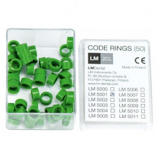 Codierringe Packung 50 Ringe grün
