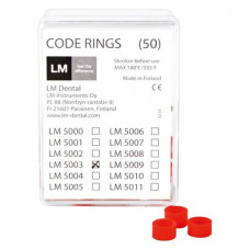 Codierringe Packung 50 Ringe piros