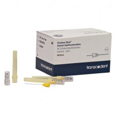Injekciós-tu (G27 ¦ 0,40 x 37 mm), sterilen csomagolva, Egyszerhasználatos termék, G27 = 0,4 mm, 100 darab
