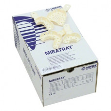 Miratray, Lenyomatkanál, Egyszerhasználatos termék, elefántcsontszínu, Műanyag, 50 darab