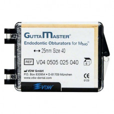 GuttaMaster (Mtwo) (ISO 40), Obturator, ISO 40, Guttapercha, műanyag, 6 darab