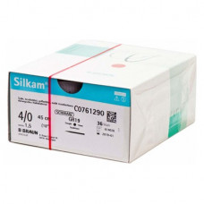 Silkam® - Pack fekete 36 darab, 45 cm-es, USP 4/0, GR19
