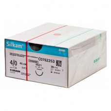 Silkam® - Pack fekete 36 darab, 45 cm-es, USP 4/0, HS21