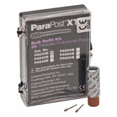ParaPost (XT) (3), Gyökércsap (Acél), barna, Nemesacél, 0,9 mm, 30 darab