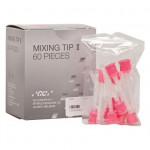Mixing Tips II (S), Keverocsorök, Egyszerhasználatos termék, rózsaszín, 60 darab