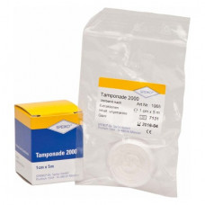 Tamponade 2000, (5 m x 10 mm), Gézcsík, Tekercs, nem átitatott, 1 darab