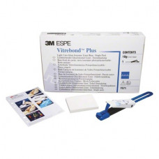 Vitrebond Plus (Clicker), Alábéleloanyag, fluoridtartalmú, fényre keményedő, Üvegionomer, 10 g, 1 darab