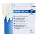 Expert (Plus) (7,0), Sebészeti kesztyűk (Latex), sterilen csomagolva, Egyszerhasználatos termék, Latex, 7,0, 50 Pár