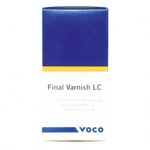 Final Varnish LC, Foglakk, Fiolák, fényre keményedő, 3 ml, 2x1 darab