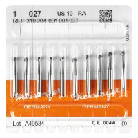 Stahlbohrer 1, acél-fúró, ISO 027, RA, 10 darab