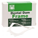 Dental Dam (Nygard-Ostby), Kofferdam-keret, autoklávozható, nem röntgenopak, Műanyag, 1 darab