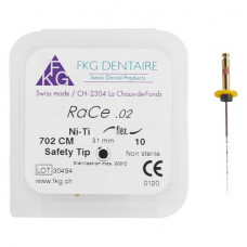 FKG RaCe gyökércsatorna tágító, gépi, 31 mm ISO 010, 2%, 5 darab