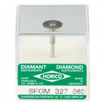 Sinterdiamant Scheibe S327, gyémánt-koronafelvágó, lapos, ISO 080, FG, 1 darab