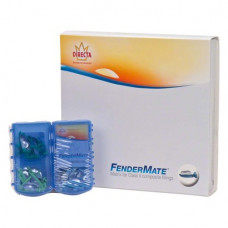 FenderMate (LM - RS), Interdentális ékek, Egyszerhasználatos termék, színkódolt, Nemesacél - Műanyag, 50 µm (0,05 mm), 4x18 darab