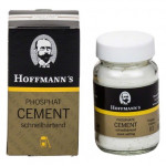 Hoffmann Cement (3), Rögzítőcement (Cinkfoszfát), Fiola, fehér, gyorsan keményedő, Cinkfoszfát, 100 g, 1 darab