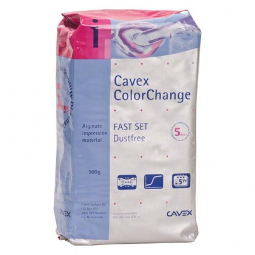 Cavex ColorChange, Lenyomatanyag (Alginát), kromatikus, 500 g, 1 darab