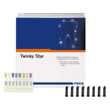 Twinky Star, Tömőanyag (Kompomer), Kapszulák, fényre keményedő, 250 mg, 40 darab