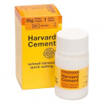 Harvard Cement (#1) (Fast), Rögzítőcement (Cinkfoszfát), Fiola, fehér, biokompatibilis, Cinkfoszfát, 35 g, 1 darab