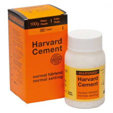 Harvard Cement (#1) (Regular), Rögzítőcement (Cinkfoszfát), Fiola, fehér, biokompatibilis, Cinkfoszfát, 100 g, 1 darab