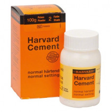 Harvard Cement (#2) (Regular), Rögzítőcement (Cinkfoszfát), Fiola, fehér, biokompatibilis, Cinkfoszfát, 100 g, 1 darab