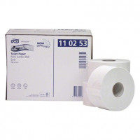 TORK® Premium Toilettenpapier - csomag 12 Rollen x 170 m, 2-lagig, 20 x 9,7 cm, geprägt, fehér - 110253