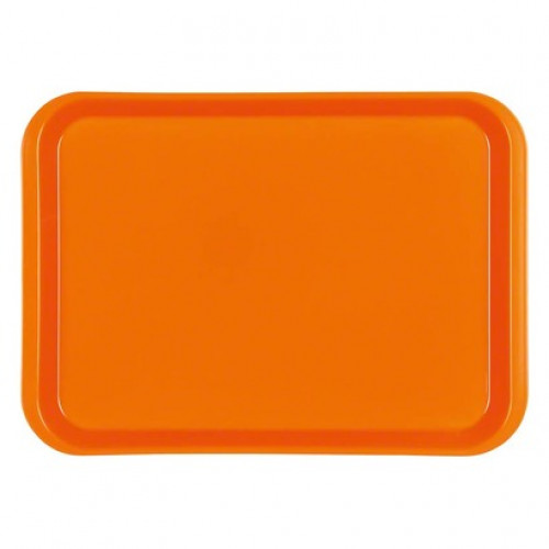 B-Lok Divided Tray, (340 x 245 x 22 mm), műszertartó tál, narancs, neon, Műanyag, 1 darab