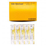 Sterican (Insulin) (G30 ¦ 0,30 x 12 mm), Injekciós-tu, Egyszerhasználatos termék, piros, G30 = 0,3 mm, 100 darab