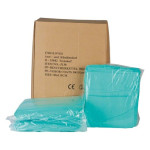 PP-Besuchermantel - 100 darabos csomag, zöld - 5130