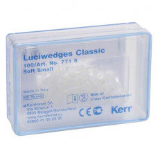 Luciwedges Classic, Interdentális ékek, Egyszerhasználatos termék, átlátszó, Műanyag, S (kicsi), 100 darab