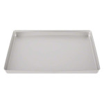 Alu-Traydeckel - 1 db, 287 x 186 x 39 mm, szürke, für Alu-Tray nélkül Perforierung - 416099