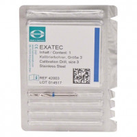 Exatec Kalibrierbohrer - 1 db, kék, Ø 2,8 mm - 42003 Exatec Kalibrierbohrer - 1 db, kék, Ø 2,8 mm - 42003